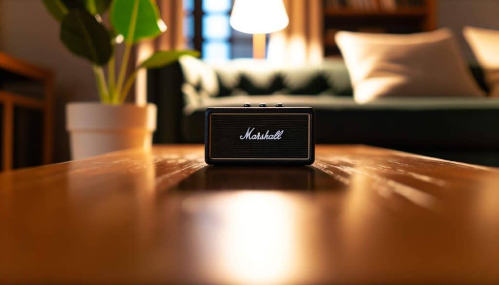 L'enceinte bluetooth Marshall : élégance rétro et son sublime