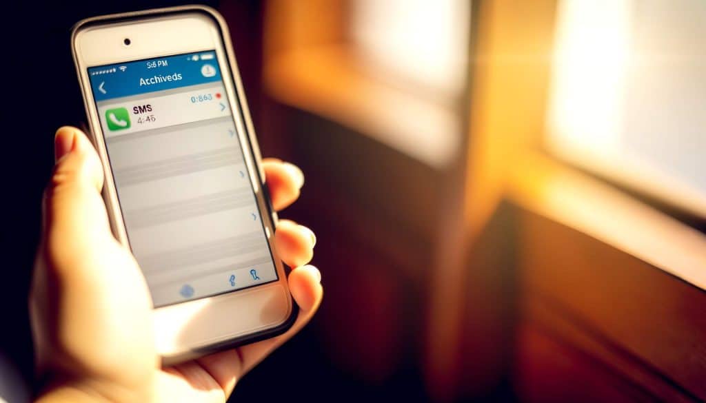 Où retrouver vos sms archivés sur iPhone et Android ?